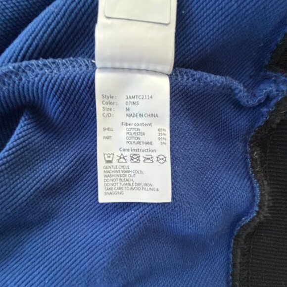 MLB Los Angeles Dodgers blue plaid sweatshirt size medium official genuine merch - Picture 9 of 9